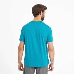 Foran Mens 100% Cotton Supersoft T-Shirt - Mosaic Blue