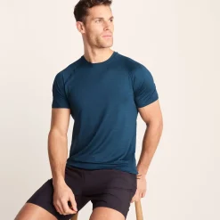 Fraser Mens Performance T-Shirt - Inky Blue