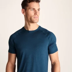 Fraser Mens Performance T-Shirt - Inky Blue