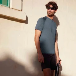 Fraser Mens Performance T-Shirt - Summer Sky