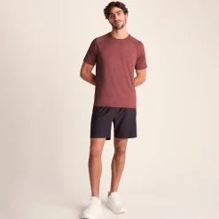 Fraser Mens Performance T-Shirt - Garnet Red