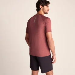 Fraser Mens Performance T-Shirt - Garnet Red