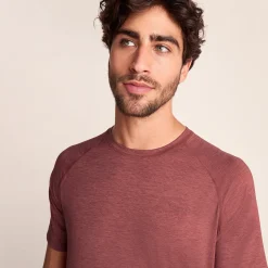 Fraser Mens Performance T-Shirt - Garnet Red