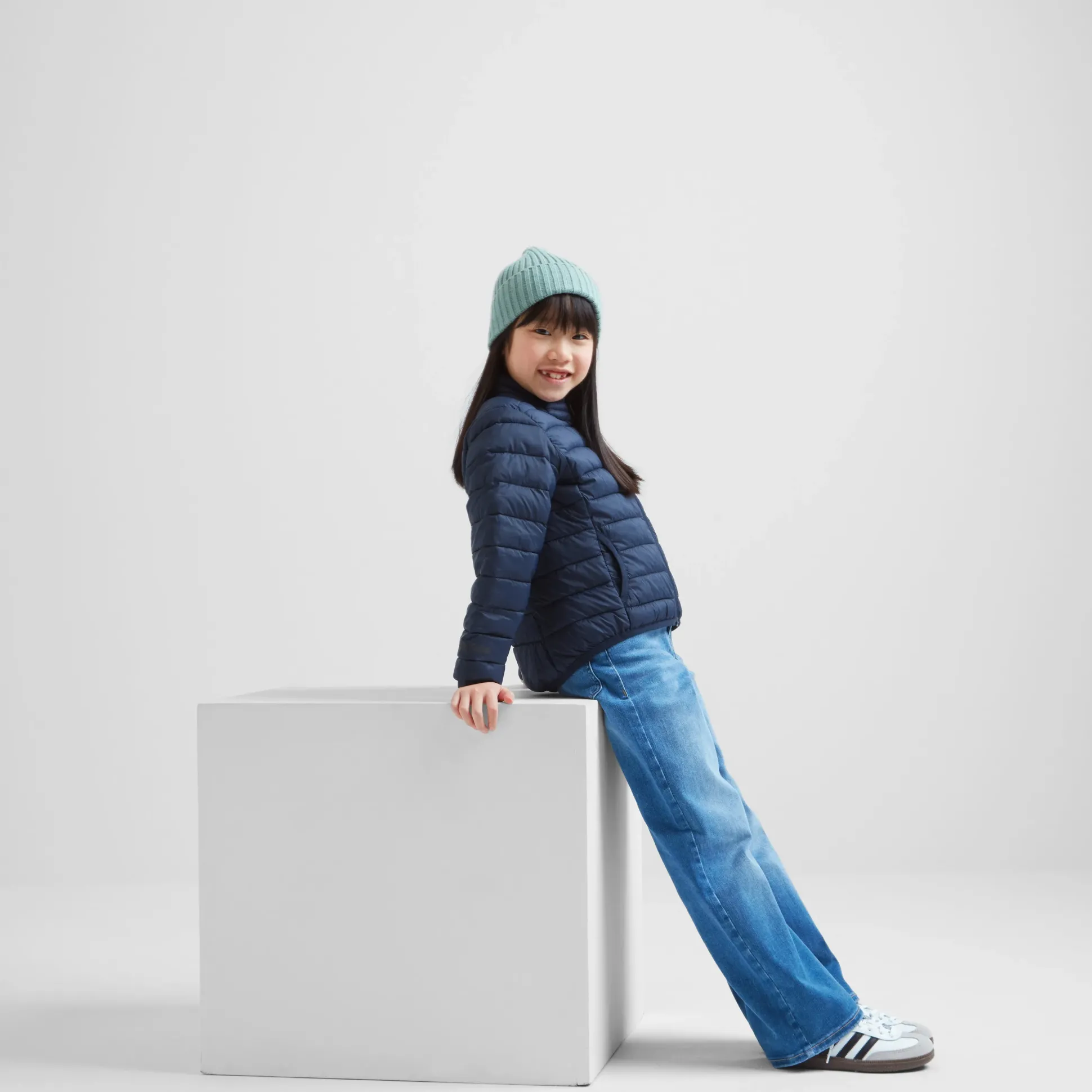 Gibson Kids Insulated Padded Jacket - Dark Indigo