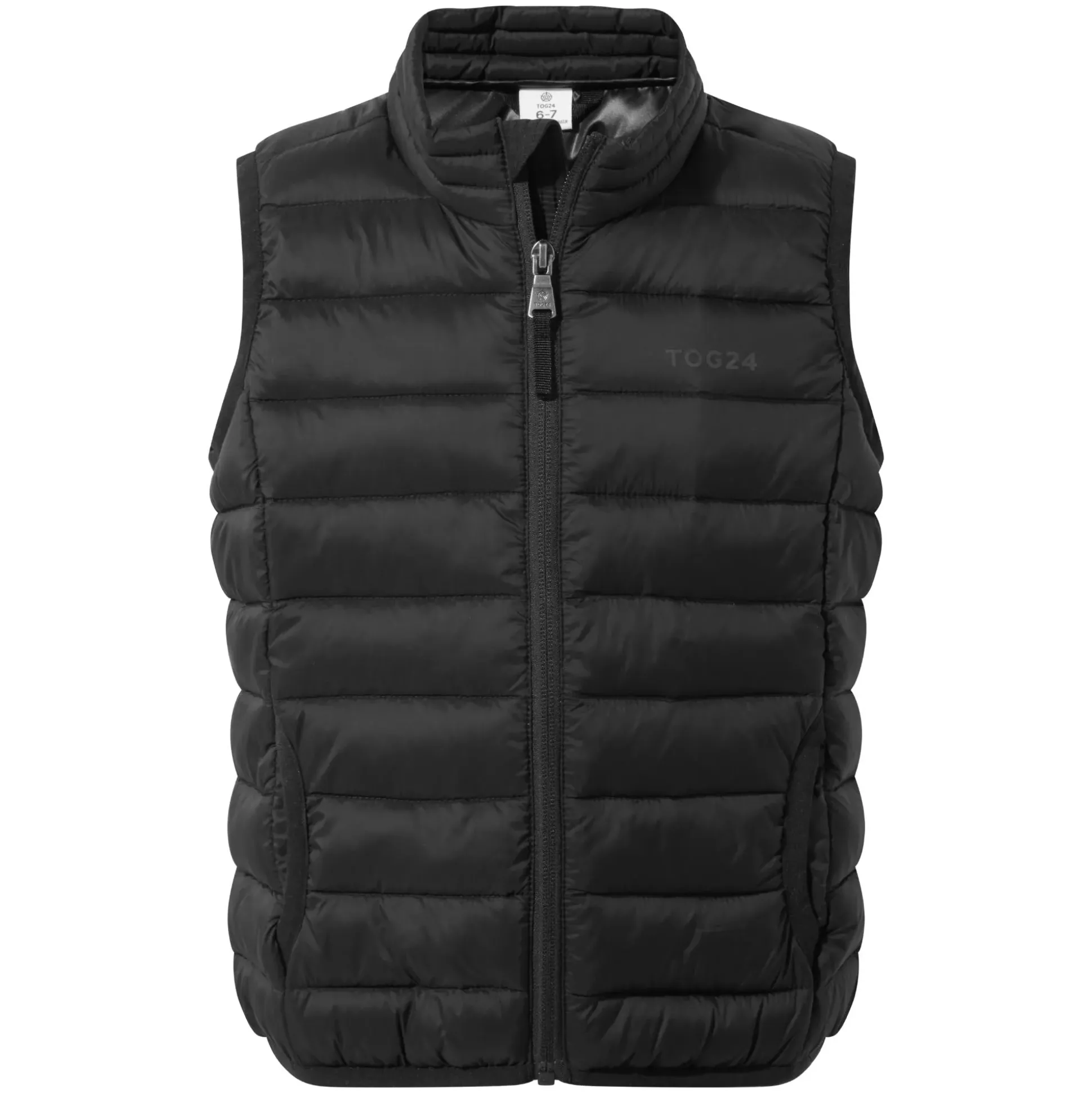 Gibson Kids Insulated Padded Gilet - Black