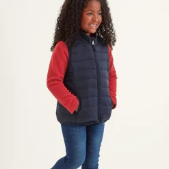 Gibson Kids Insulated Padded Gilet - Dark Indigo