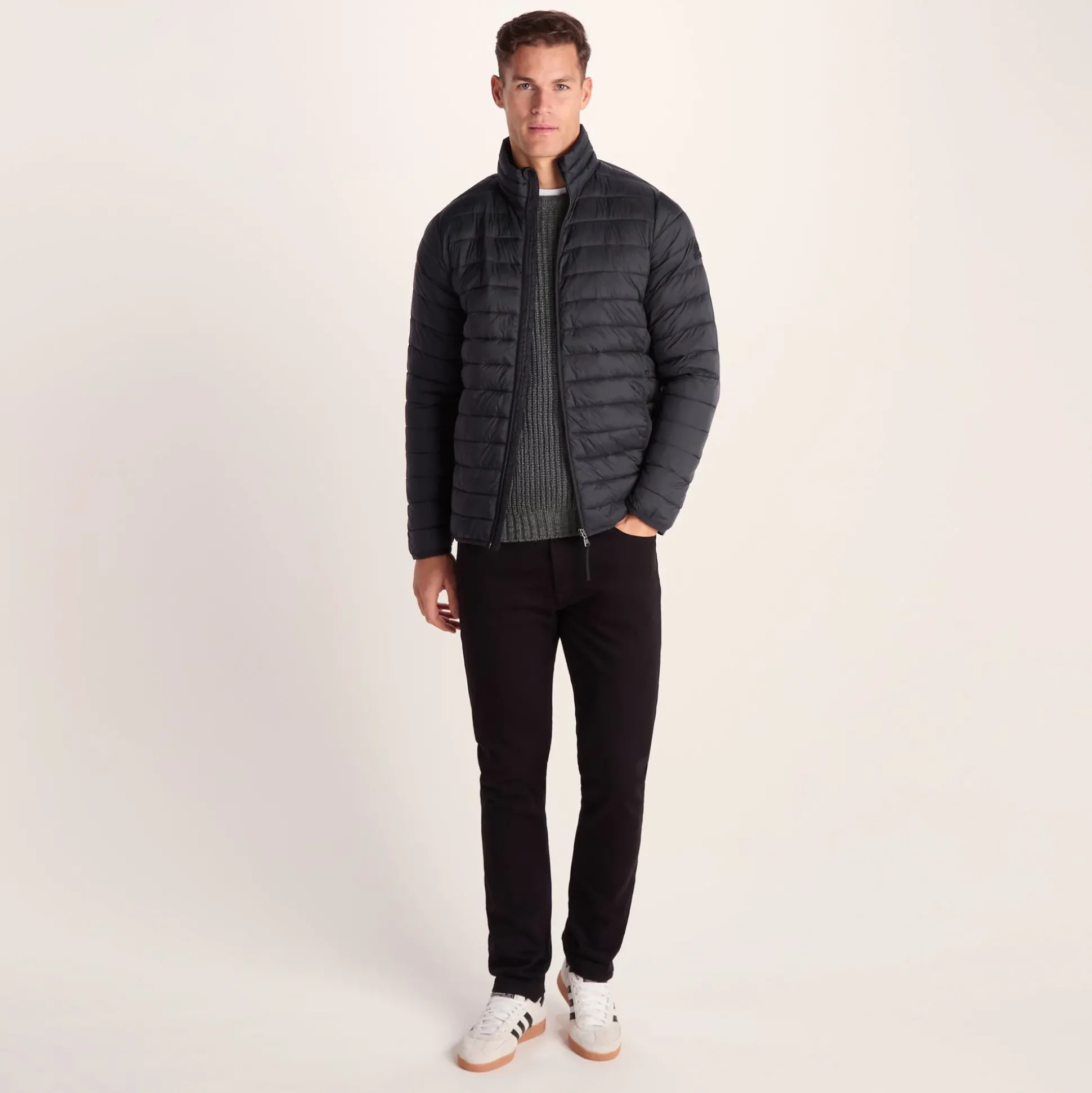 Gibson Mens Insulated Padded Jacket - Black