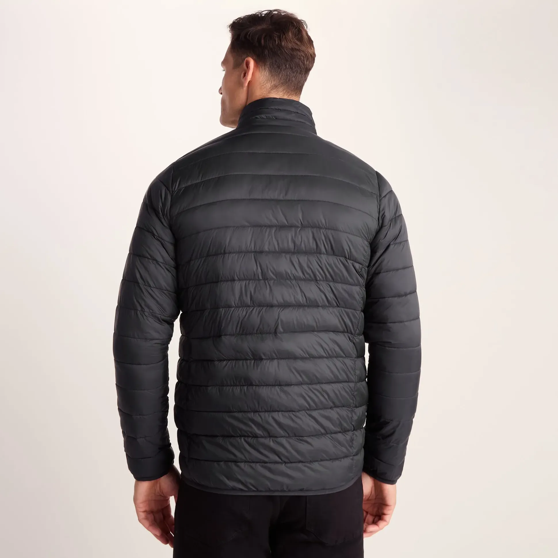 Gibson Mens Insulated Padded Jacket - Black