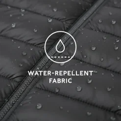 Gibson Mens Insulated Padded Jacket - Black