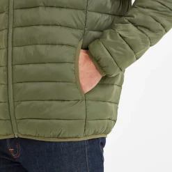 Gibson Mens Insulated Padded Jacket - Khaki