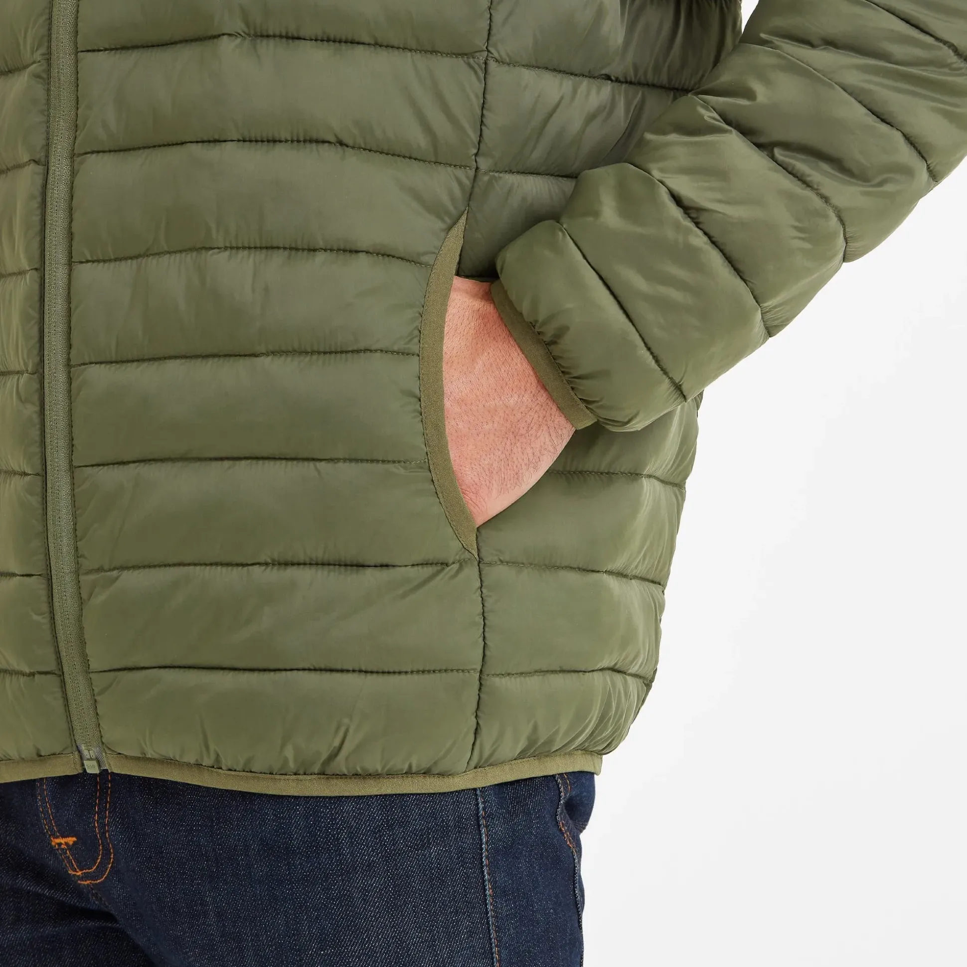 Gibson Mens Insulated Padded Jacket - Khaki