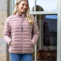 Gibson Womens Insulated Padded Jacket - Faded Pink