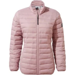 Gibson Womens Insulated Padded Jacket - Faded Pink