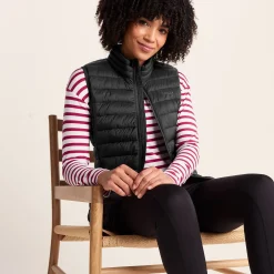Gibson Womens Insulated Padded Gilet - Black