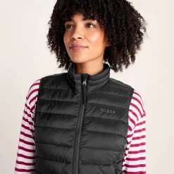 Gibson Womens Insulated Padded Gilet - Black
