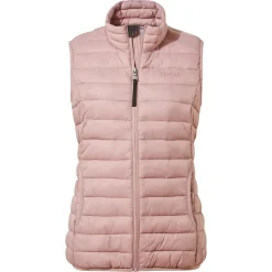 Gibson Womens Insulated Padded Gilet - Faded Pink