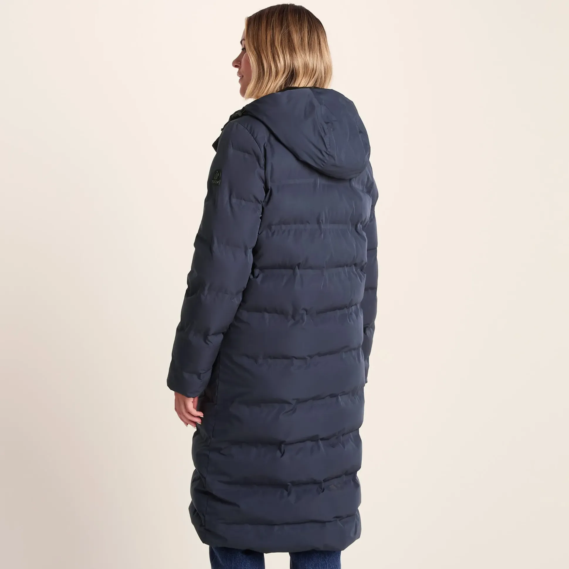 Glaston Womens Shower Resistant Insulated Parka - Dark Indigo