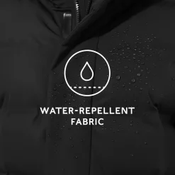 Glaston Womens Shower Resistant Insulated Parka - Black