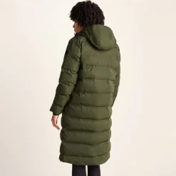 Glaston Womens Shower Resistant Insulated Parka - Dark Green