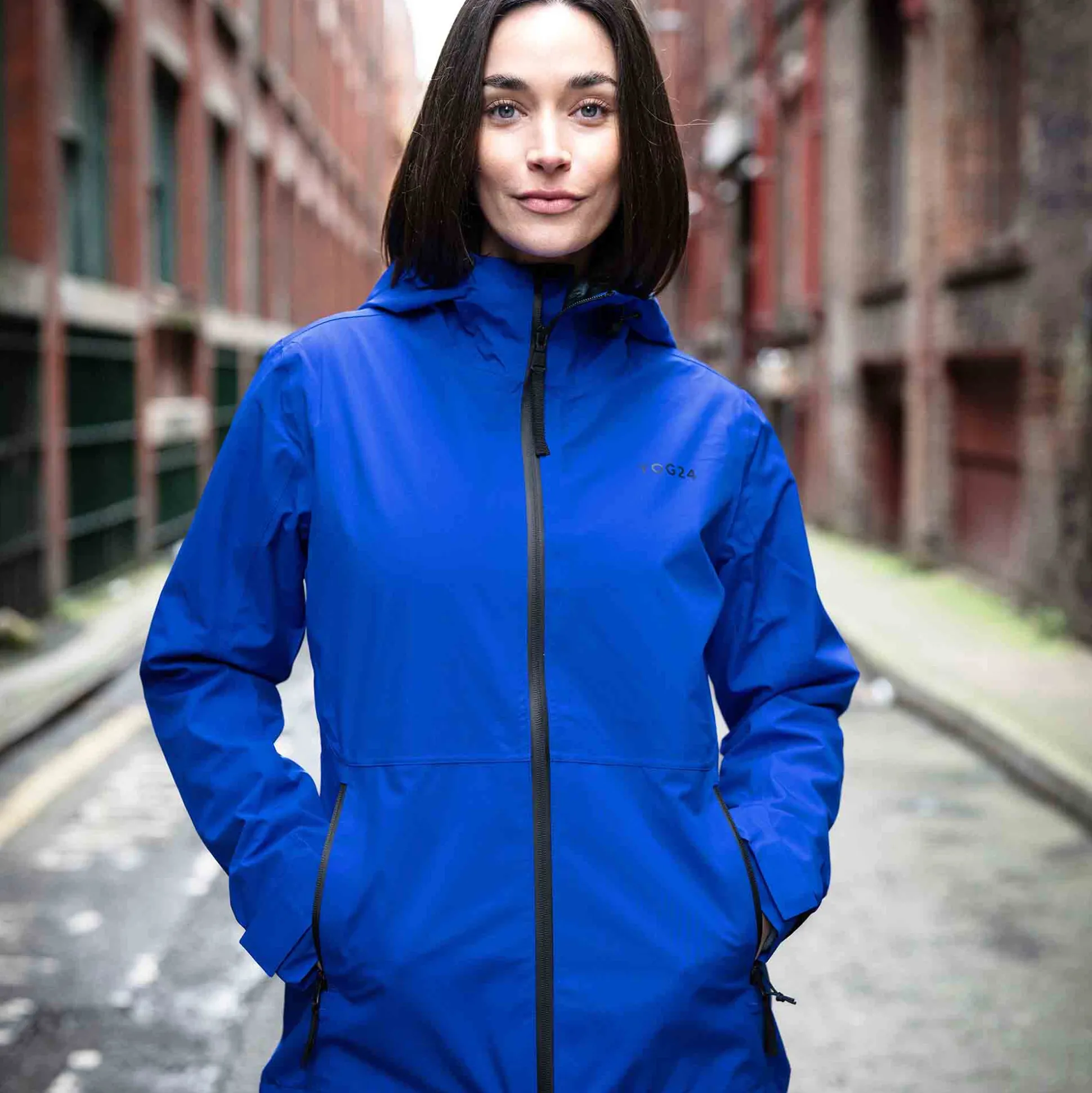 Glyder Womens Performance Waterproof Jacket - Ultra-Marine Blue