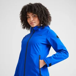 Glyder Womens Performance Waterproof Jacket - Ultra-Marine Blue