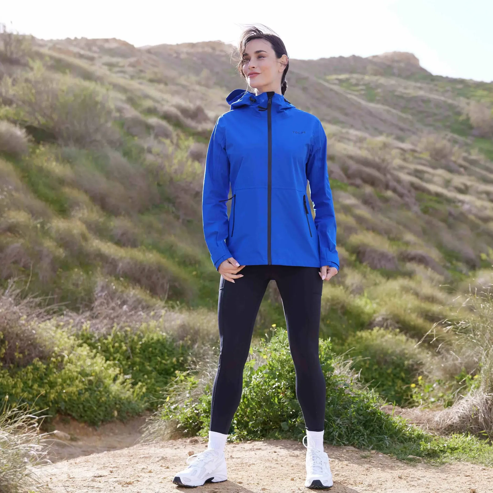 Glyder Womens Performance Waterproof Jacket - Ultra-Marine Blue