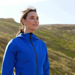 Glyder Womens Performance Waterproof Jacket - Ultra-Marine Blue