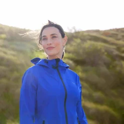 Glyder Womens Performance Waterproof Jacket - Ultra-Marine Blue