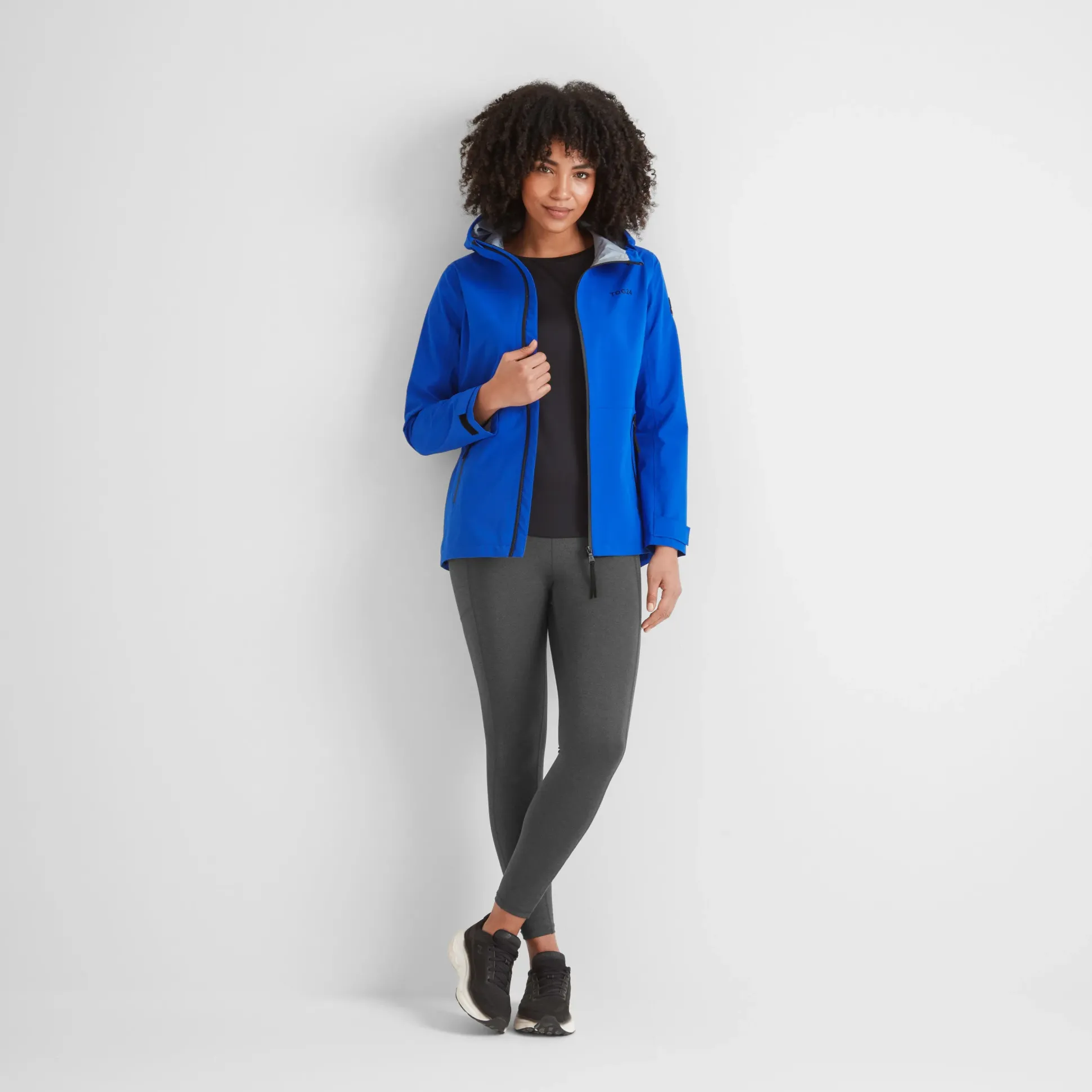 Glyder Womens Performance Waterproof Jacket - Ultra-Marine Blue