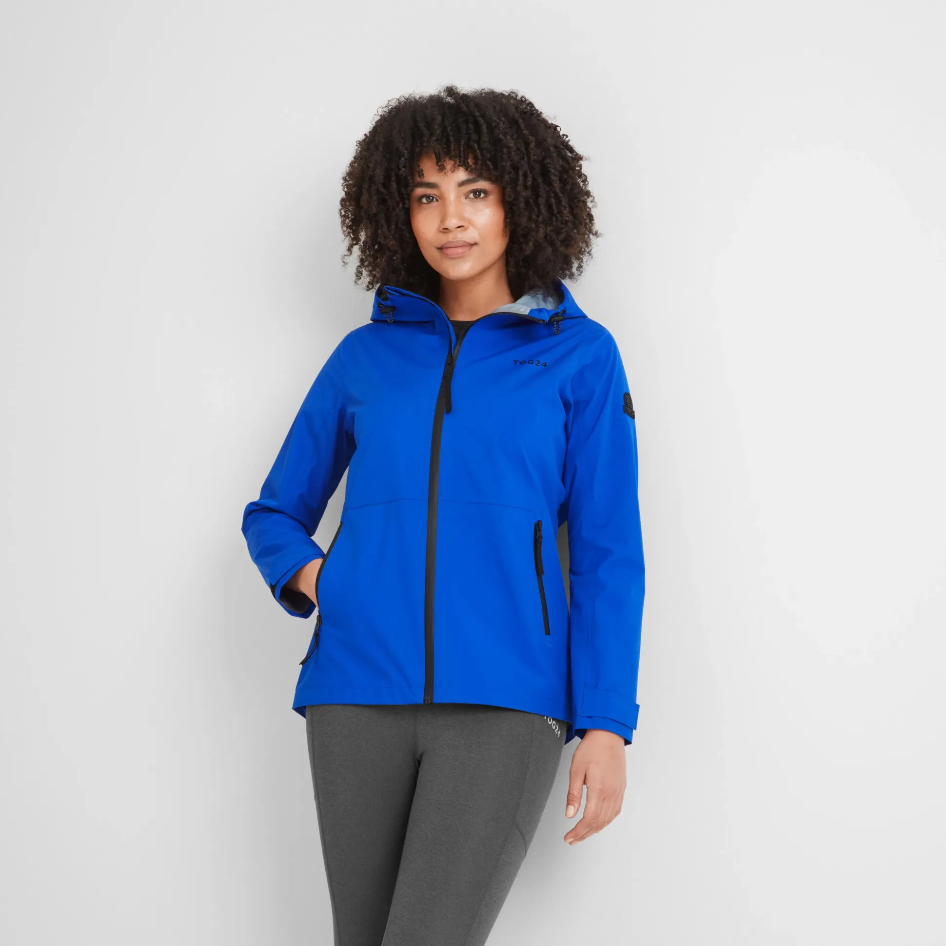 Glyder Womens Performance Waterproof Jacket - Ultra-Marine Blue