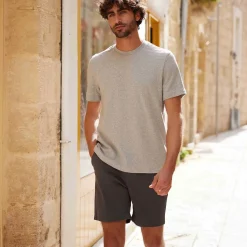 Goodman Mens Supersoft T-Shirt - Light Grey Marl