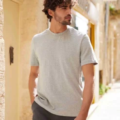 Goodman Mens Supersoft T-Shirt - Light Grey Marl