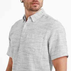 Greyson Mens 100% Cotton Short Sleeve Supersoft Shirt - Optic White