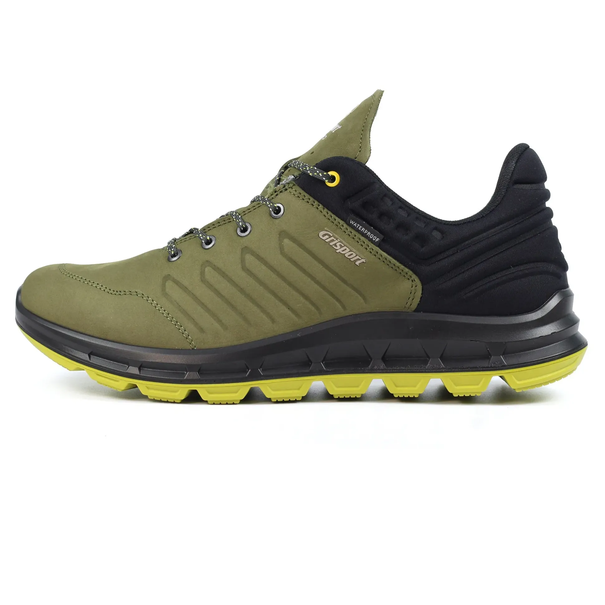 Grisport Motion Waterproof Walking Shoe - Olive