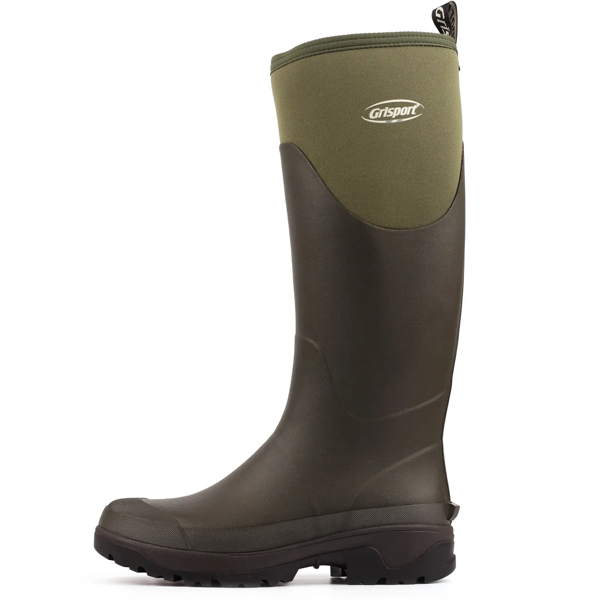 Grisport Mudmaster Premium Unisex Neoprene Wellington - Green