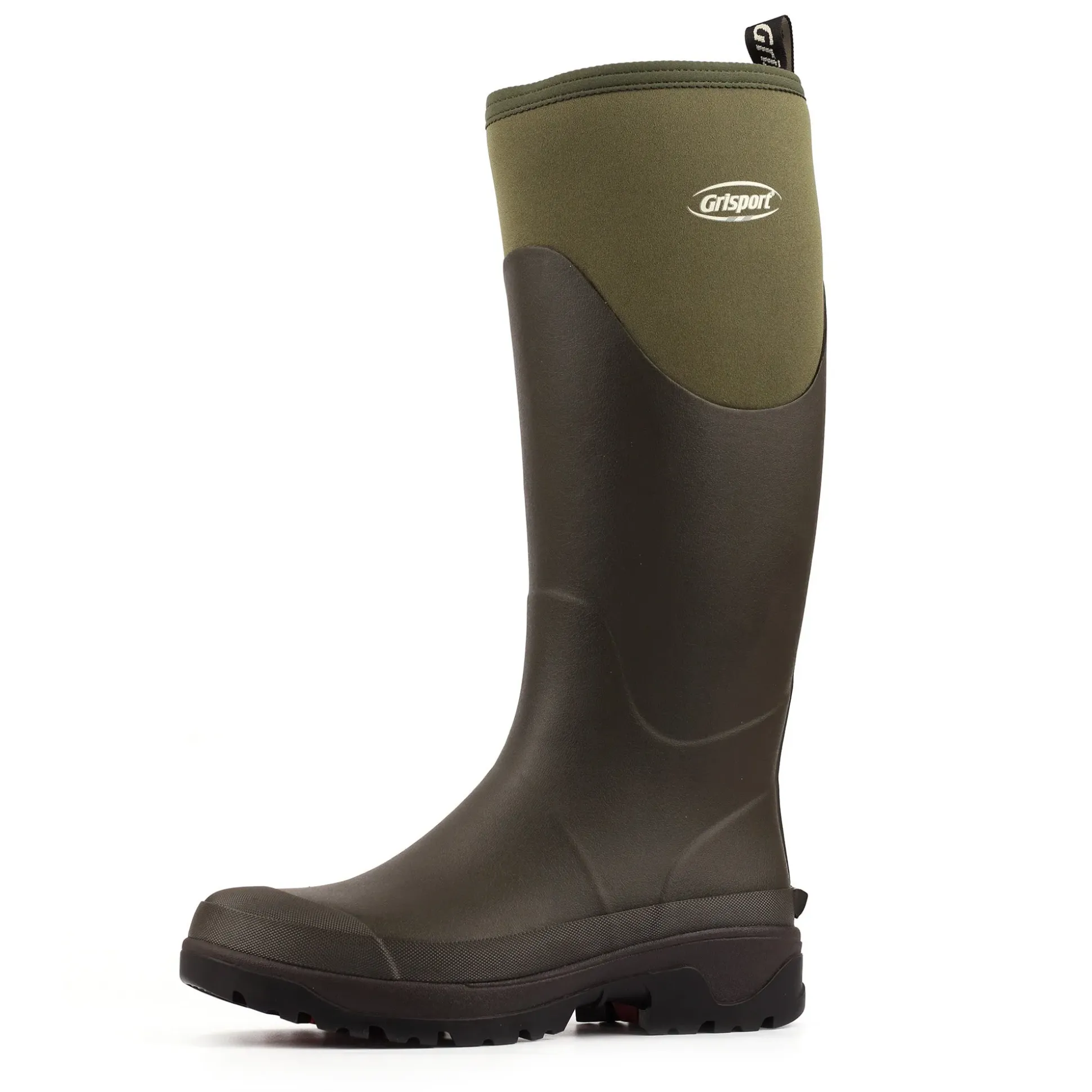Grisport Mudmaster Premium Unisex Neoprene Wellington - Green