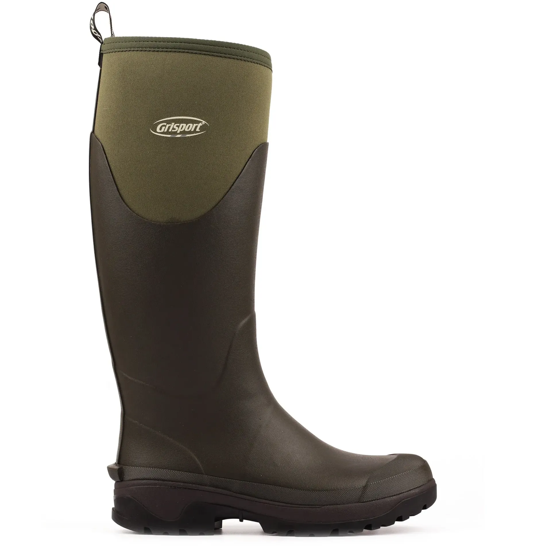 Grisport Mudmaster Premium Unisex Neoprene Wellington - Green