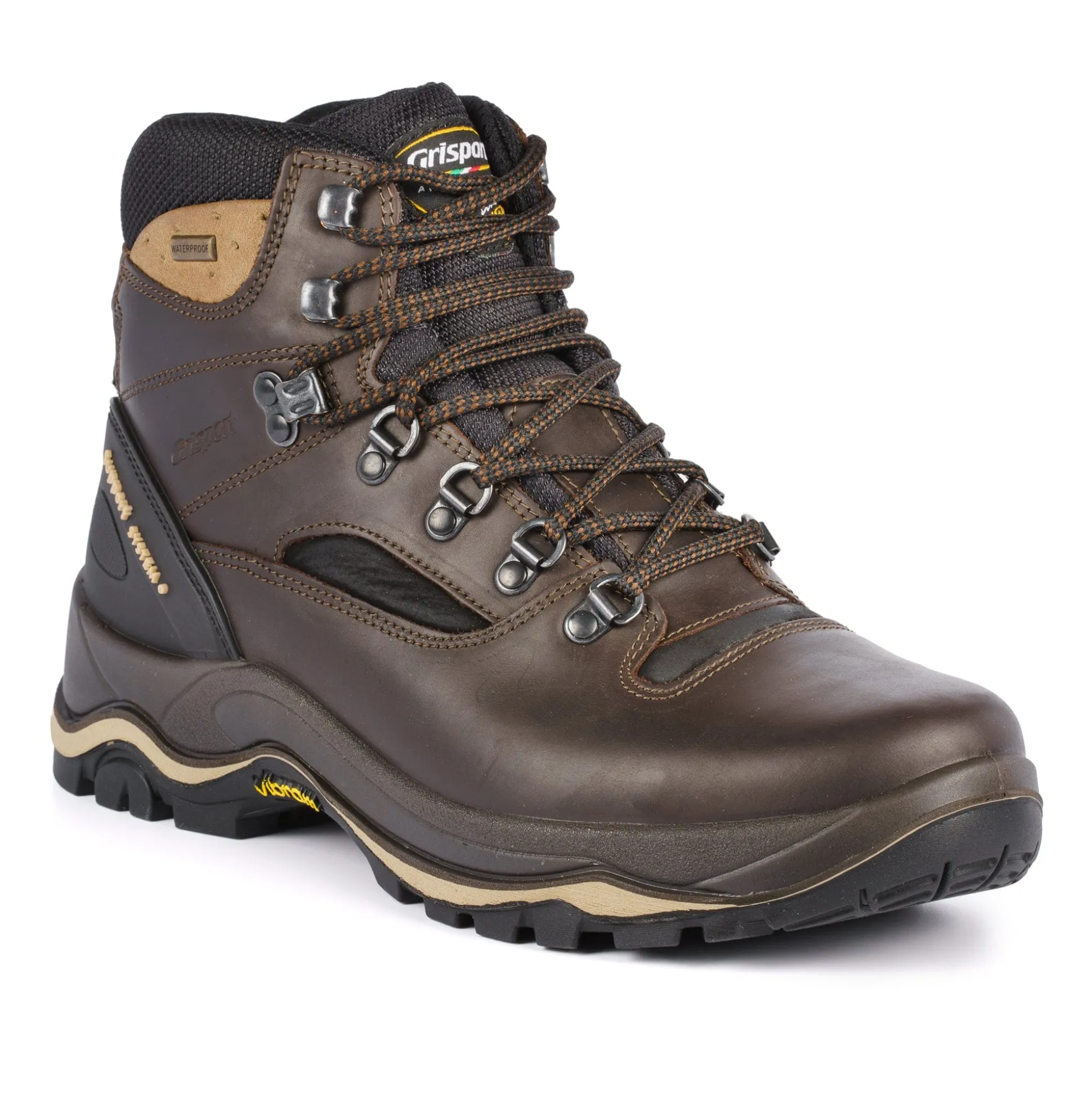 Grisport Quatro Mens Waterproof Walking Boot - Brown