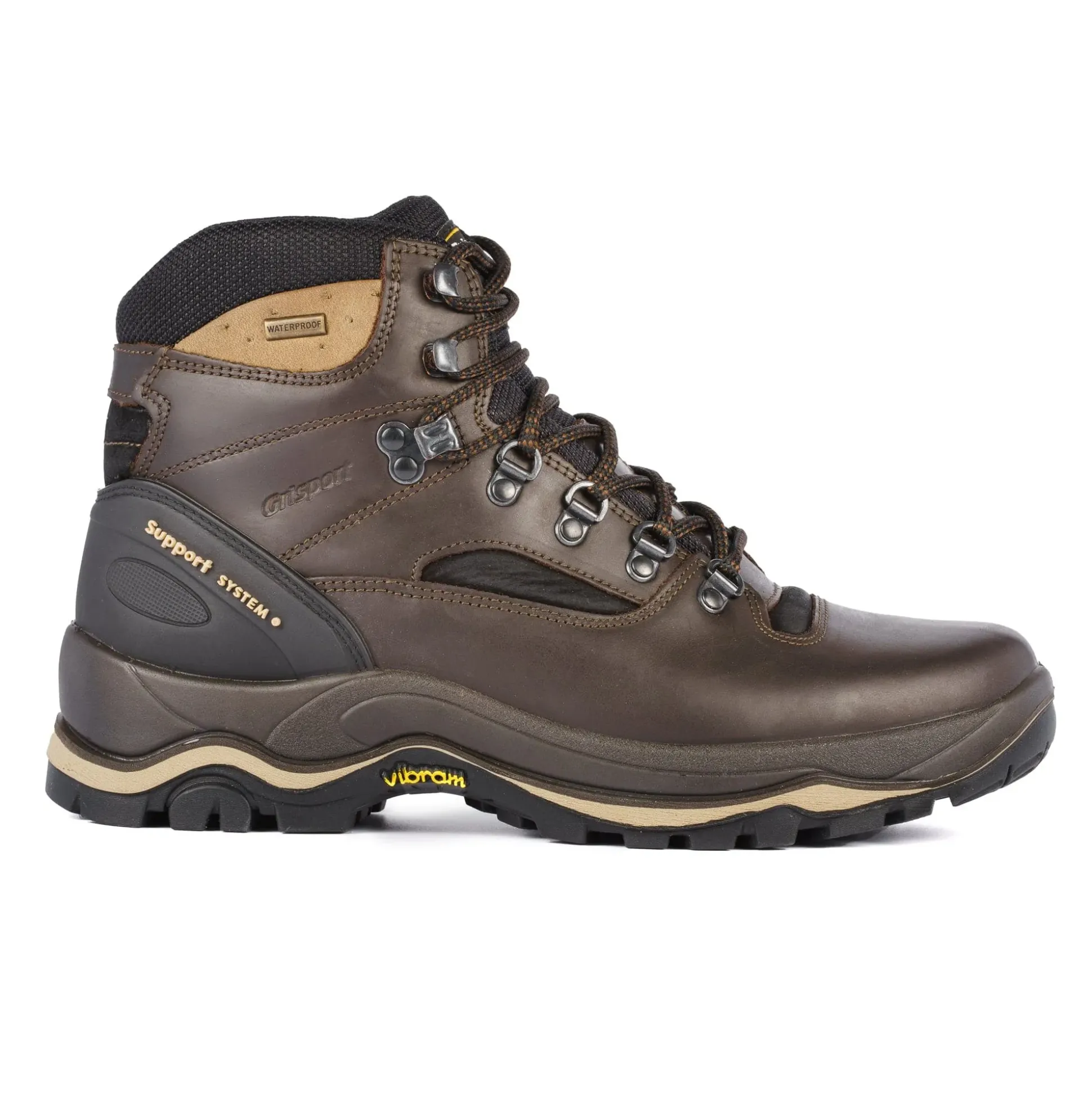 Grisport Quatro Mens Waterproof Walking Boot - Brown