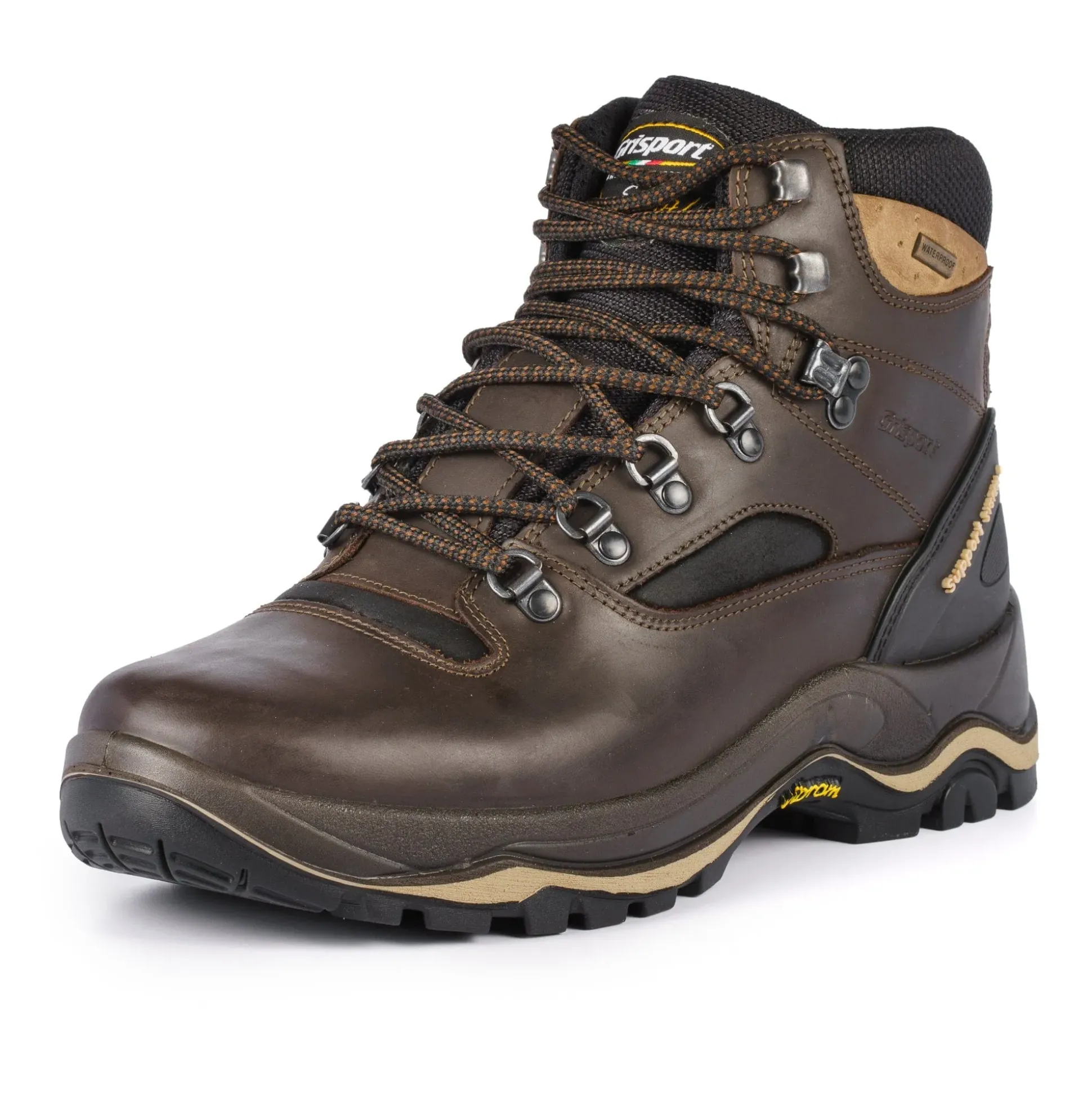Grisport Quatro Mens Waterproof Walking Boot - Brown