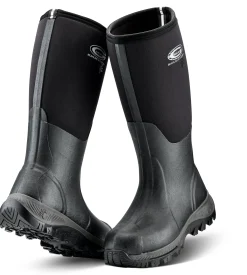Grubs Boots Bearline 8.5 Unisex Wellington - Black