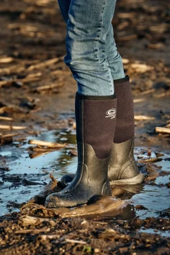 Grubs Boots Bearline 8.5 Unisex Wellington - Black