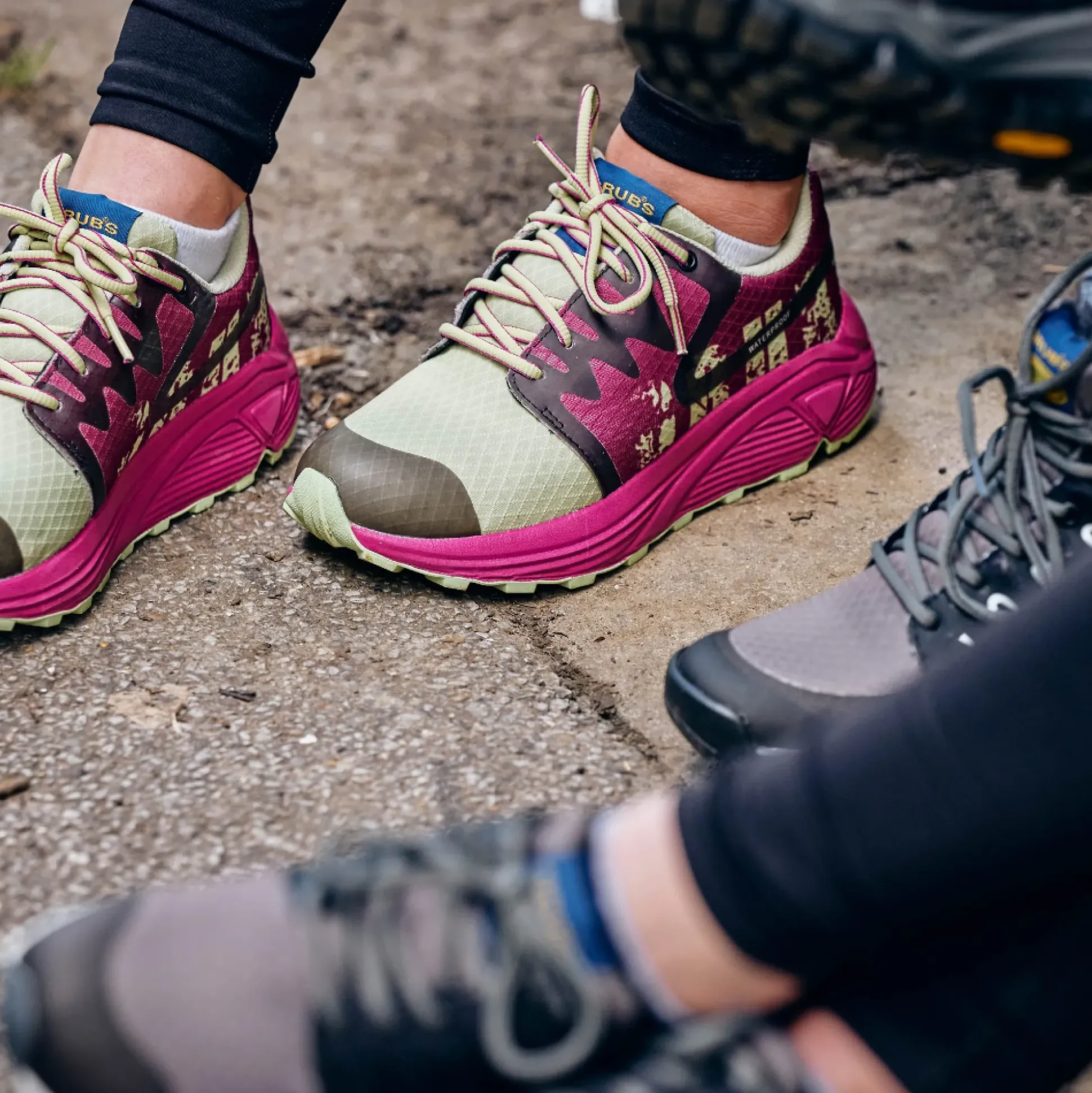 Grubs Boots Discover Walking Trainer Womens - Pink