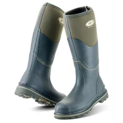Grubs Boots Fenline Wellies Mens - Green
