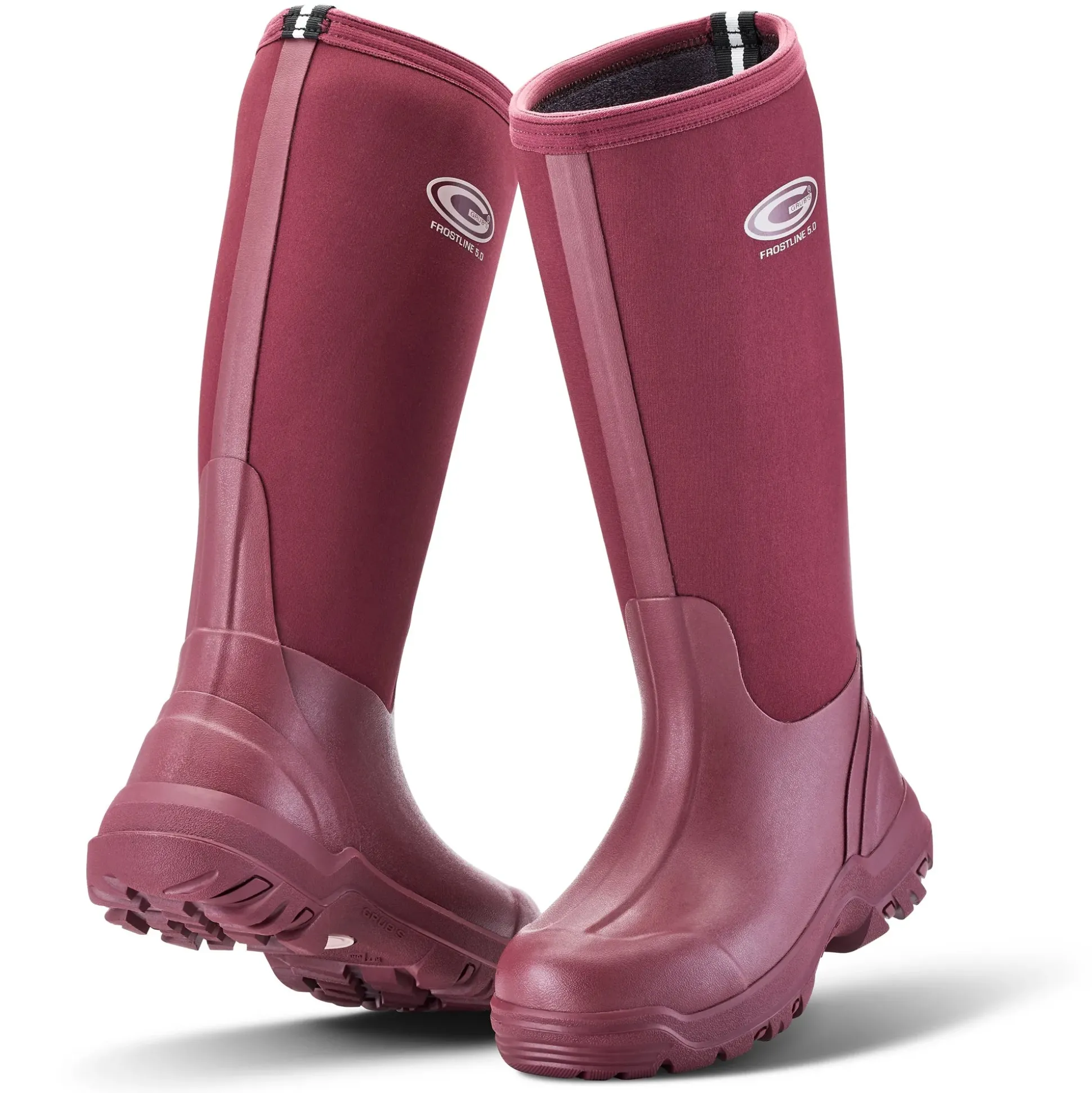 Grubs Boots Frostline Classic Wellies Womens - Red