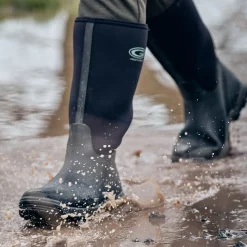 Grubs Boots Frostline Unisex Classic Wellies - Black