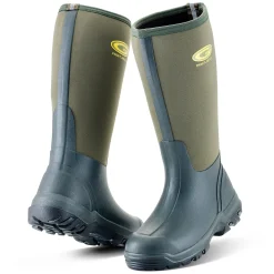 Grubs Boots Frostline Unisex Classic Wellies - Green