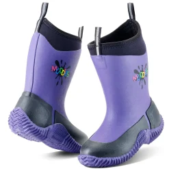 Grubs Boots Muddies Icicle Wellies Kids - Purple