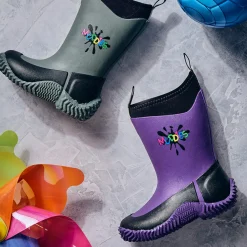 Grubs Boots Muddies Icicle Wellies Kids - Purple