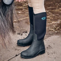 Grubs Boots Rideline Equestrian Wellington Womens - Black